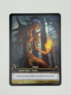 World of Warcraft TCG Outland 40/246 Extended Art Fizzle - Image 1