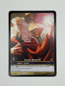 World of Warcraft TCG Illidan 45/252 Extended Art Arcane Research - Image 1