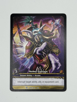 World of Warcraft TCG Legion 50/319 Extended Art Nether Fracture - Image 1