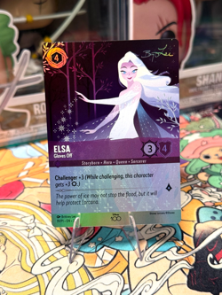2023 Lorcana Elsa Gloves Off Promo #19/P1 Rise of the Floodborn Disney 100 - Image 1