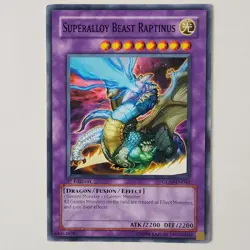 Superalloy Beast Raptinus - GLAS-EN042 - NM - Common - 1st ed - Yugioh - Image 1