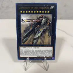 Yugioh Superdreadnought Rail Cannon Juggernaut Liebe MGED-EN066 Rare 1st Ed - NM - Image 1