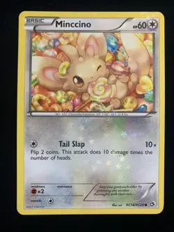 Pokemon Card - Black & White Legendary Treasures RC18/RC25 - MINCCINO (c) - NM/M - Image 1