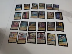 Disney Lorcana TCG Lot of 24 Promo Cards Sets 1-7 (Lot #3) - Image 1