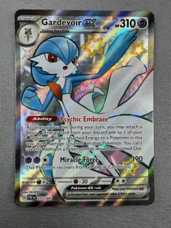 Pokemon Card - Gardevoir ex Paldean Fates 217/091 Full Art Shiny MINT - Image 2