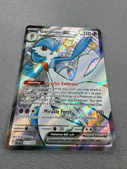 Pokemon Card - Gardevoir ex Paldean Fates 217/091 Full Art Shiny MINT - Image 3