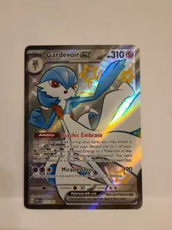 Pokemon Card TCG - Gardevoir ex 217/091 Shiny Ultra Rare Paldean Fates Near Mint - Image 1