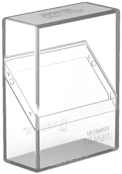 Ultimate Guard Boulder 40+ Clear Deck Case Card Storage Box Standard Size ccg - Image 1