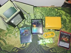 Magic The Gathering Commander Deck Mean Green 100pcs MTG Cards - Image 1