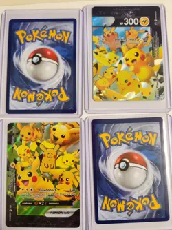 Pikachu V-Union [Set of 4] SWSH: Sword & Shield Promo Cards Holo - Image 2