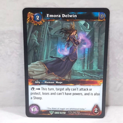 World Of Warcraft Reign Of Fire Emora Delwin 78/197 TCG Card Uncommon - Image 1
