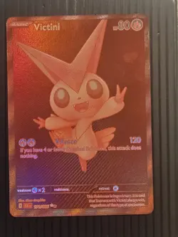 2025 Pokemon Black Bolt Victini and White Rare #171/086 - Image 1