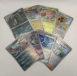 Pokemon TCG Prismatic Evolutions Pokeball Holo Lot Of 8 NM - Image 1