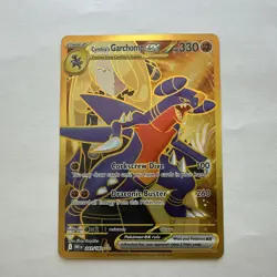 Pokemon Cynthia's Garchomp ex 241/182 SV10 Destined Rivals Hyper Rare Holo - Image 1