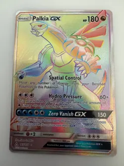 Palkia GX 165/156 - Secret Rainbow Rare - Pokemon TCG - Image 1