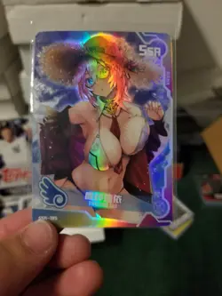 TAKANE LUI GODDESS STORY BIKINI WAIFU RAINBOW FOIL ANIME CARD BLOWOUT - Image 1