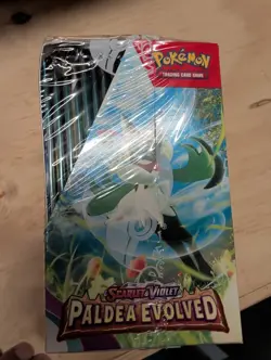 Pokemon TCG Scarlet & Violet Paldea Evolved Booster Box, 36 Packs, Sealed - Image 2