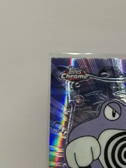 2000 Topps Chrome Pokemon Poliwrath #62 Spectra Series 1 NM - Image 3