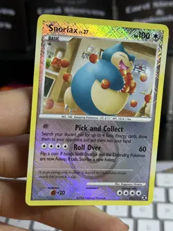 #2 Snorlax 33/111 Rising Rivals 2009 Rare Cross Holo Pokemon League Pokemon Card - Image 4