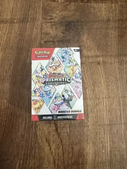 Pokemon TCG Scarlet&Violet Prismatic Evolutions Booster Bundle 6packs - Image 1