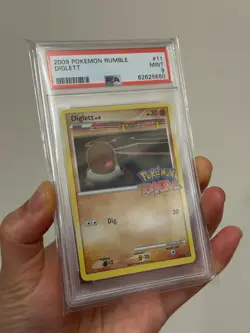 2009 Pokemon Rumble *DIGLETT* #11 PSA-9 MINT! - Image 2