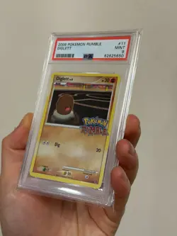 2009 Pokemon Rumble *DIGLETT* #11 PSA-9 MINT! - Image 3
