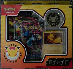 SEALED - POKEMON DAY 2026 COLLECTION Feat. Pikachu Promo & 30th Anniversary Coin - Image 1