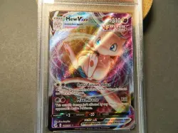 Mew VMAX 114/264 Swsh08: Fusion Strike Holo Pokemon TCG PSA Grade 9 - Image 2
