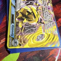 Pokemon TCG Greninja BREAK XY Breakpoint 41/122 Full Art Rare Holo Break 170 HP - Image 2
