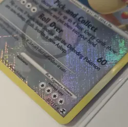 Snorlax 33/111 Rising Rivals Crosshatch Pokemon League Promo Card LP - Image 2