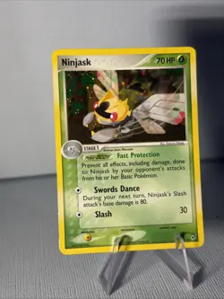 Pokemon Ninjask 13/107 Deoxys Holo LP - Image 3
