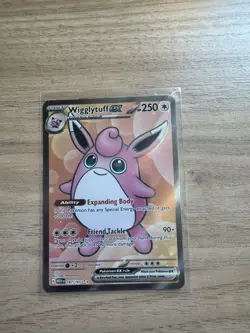 Wigglytuff ex Ultra Rare Holo SV: Scarlet & Violet 151 187/165 LP Pokemon TCG - Image 1