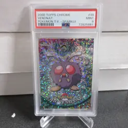 2000 TOPPS CHROME Pokemon TV SPARKLE #48 ✨PSA 9✨RARE - Image 1