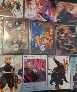 Kyojuro Rengoku Demon Slayer Lot of 12 CCG Cards Demon Slayer Anime Manga - Image 3