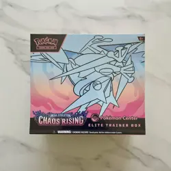 1x Chaos Rising Pokemon Center Elite Trainer Box - New & Sealed (MINTY) - Image 1