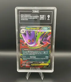 2025 POKEMON MEGA GENGAR EX PFL #056 TAG 9 - Image 1