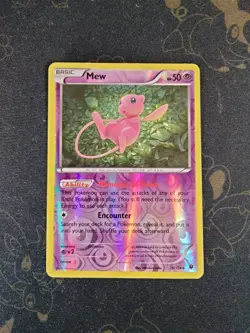 Pokemon TCG Mew Reverse Holo Rare XY Fates Collide 29/124 - Image 1
