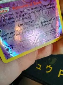 Pokemon TCG Mew Reverse Holo Rare XY Fates Collide 29/124 - Image 3