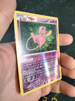 Pokemon TCG Mew Reverse Holo Rare XY Fates Collide 29/124 - Image 4