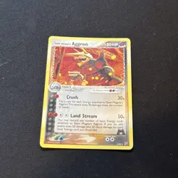 Pokemon Team Magma's Aggron 7/95 Team Magma vs Team Aqua Holo - Image 1