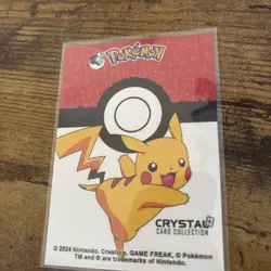 2025 POKEMON STAINED GLASS Crystal Card Kanto Peru Foil # 67 Machoke - Image 2