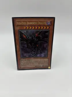 YuGiOh! - Red-Eyes Darkness Dragon - SD1-EN001 1st Edition Ultra Rare LP - Image 1