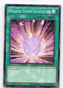 Magical Stone Excavation DPBC-EN035 Duelist Pack: Battle City Common NM Yu-Gi-Oh - Image 1