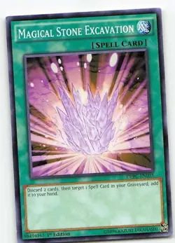 Magical Stone Excavation DPBC-EN035 Duelist Pack: Battle City Common NM Yu-Gi-Oh - Image 3