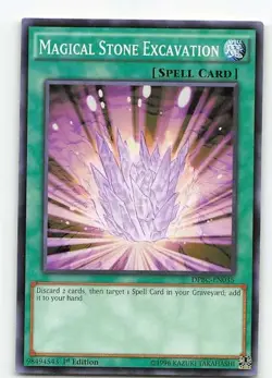 Magical Stone Excavation DPBC-EN035 Duelist Pack: Battle City Common NM Yu-Gi-Oh - Image 4