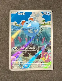 Marill Illustration Rare Paldea Evolved Pokemon Card TCG - Image 1