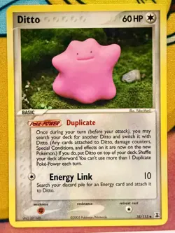 Pokemon Card Ditto EX Delta Species Common 35/113 Near Mint - Image 1