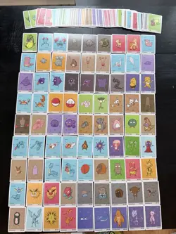 Pookiemoot 151 card lot Parody Card Fan Art Derpy (COMPLETE Gen 1 Set) - Image 1