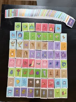 Pookiemoot 151 card lot Parody Card Fan Art Derpy (COMPLETE Gen 1 Set) - Image 2