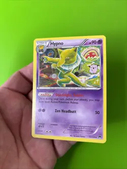 Hypno 51/122 Breakpoint Non Holo Pokemon Card LP+ - Image 3